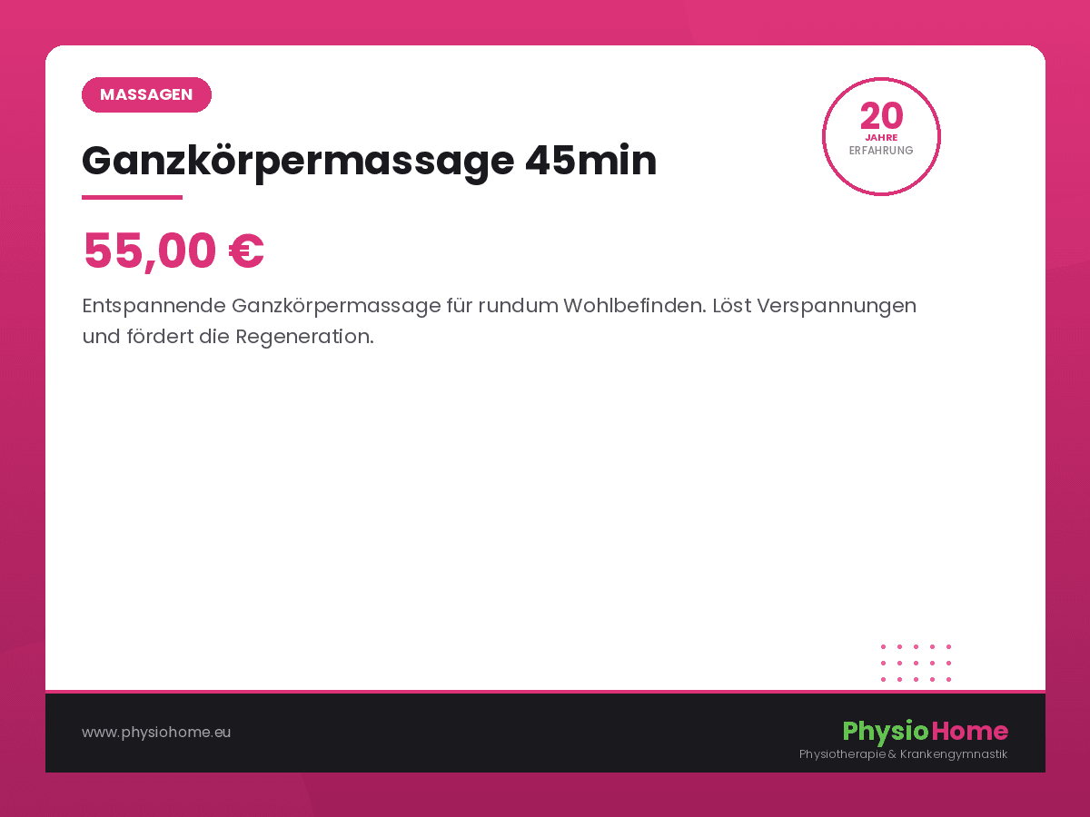 Ganzkoerpermassage 45min